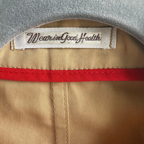 Vintage Misty Harbor Mariner III Trench Coat - Picture 8 of 9